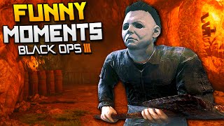 Black Ops 3 Funny Moments - Michael Myers & Golf! (BO3 Custom Games)