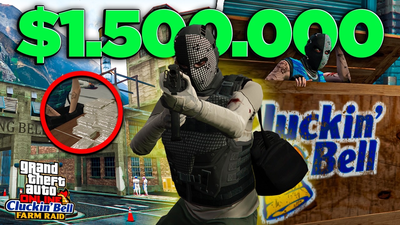 COMO FAZER O GOLPE DE CLUCKIN BELL SOLO E FURTIVO NO GTA 5 ONLINE 