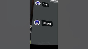 He did say it though… // Roblox Meme #sonic #roblox #robloxmemes #robloxmeme #robloxedit