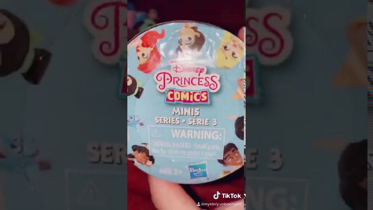 DISNEY PRINCESS COMICS SERIES 3 UNBOXING