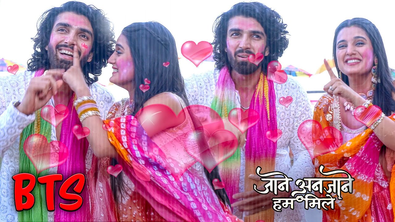 Ayushi & Bharat's Cutest & Most Fun Moments from Jaane Anjaane Hum Mile BTS