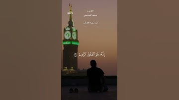 #قران_كريم #ماتيسر من سورة القصص #محمد_المحيسني