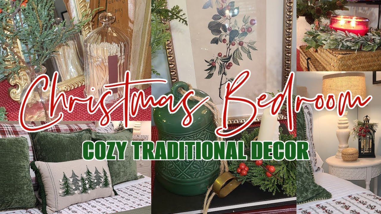 🎄🎄РОЖДЕСТВО 2025: УКРАШАЙТЕ ИНТЕРЬЕР ВМЕСТЕ СО МНОЙ | ТРАДИЦИОННЫЕ РОЖДЕСТВЕНСКИЕ ИДЕИ ДЛЯ СПАЛЬН...