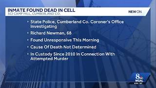 Inmate found dead in cell at SCI Camp Hill, prison says