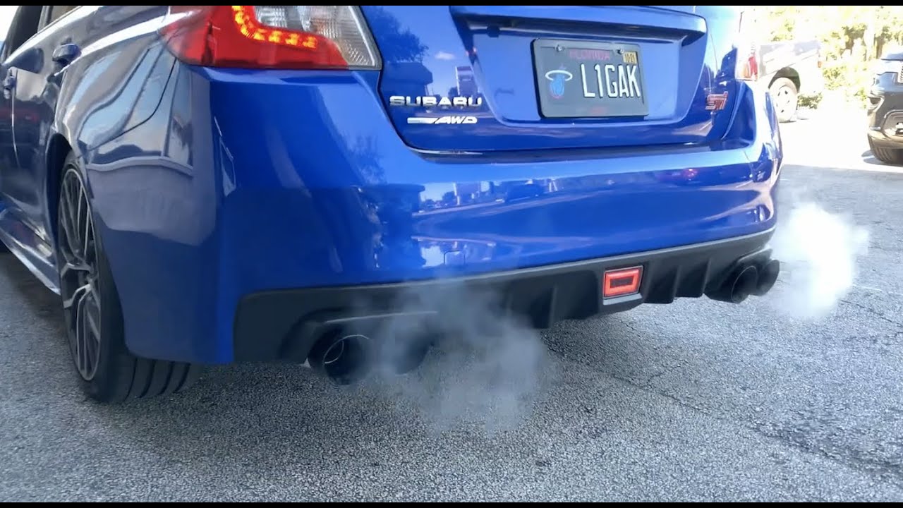 Звук выхлопной системы SUBARU 2020 года ***ВНИМАНИЕ*** AWE touring...