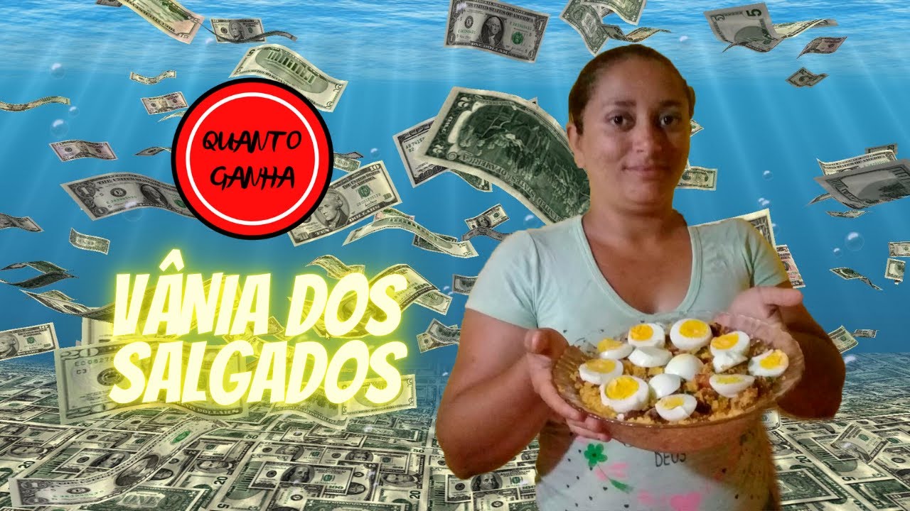 QUANTO GANHA VANIA DOS SALGADOS E BERO ATUALIZADO - YouTube