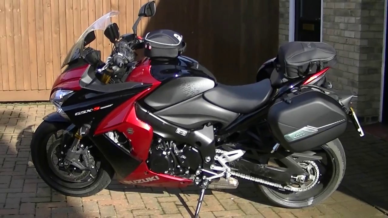 Givi St601 Panniers Saddlebags Fitting And Demo On Suzuki Gsx S1000f Youtube