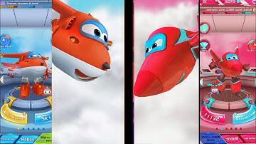 Super Wings : Jett Run - jett vs Jarome Red (Android Games) @noahGaming774  #Superwings