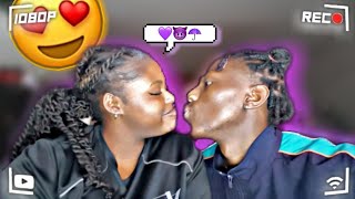 Kissing my best friend to see her reaction