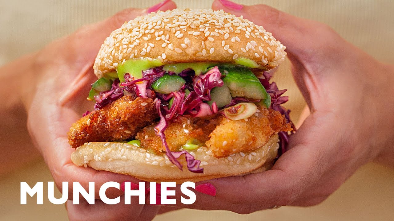 Make This Crunchy, Spicy Sesame Chicken Sandwich | Munchies