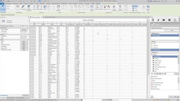 Importing Room Information from Excel to Revit