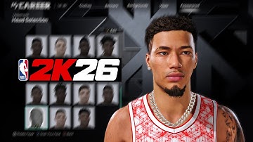 *NEW* BEST DRIPPY FACE CREATION TUTORIAL in NBA 2K26 • BEST COMP STAGE FACE CREATION NBA 2K26