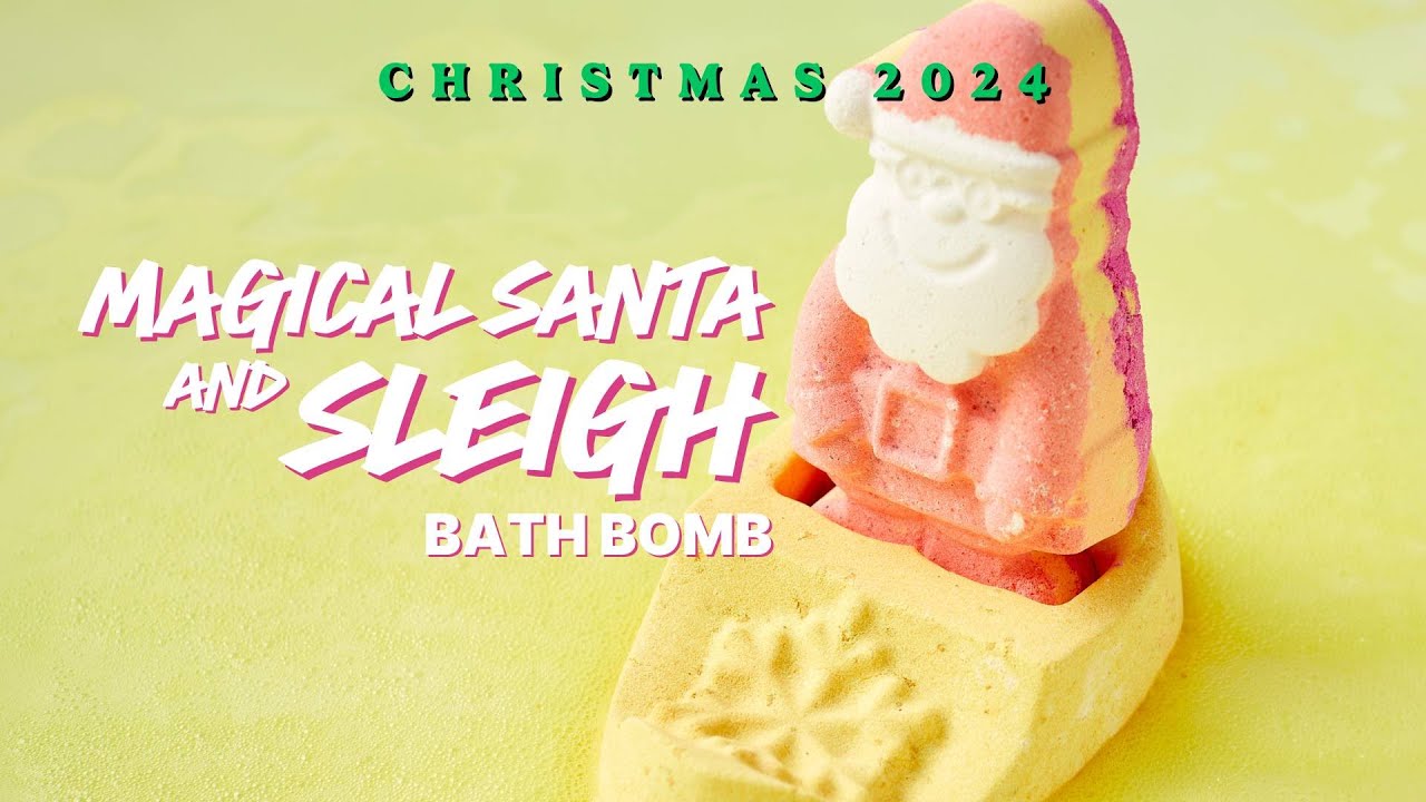 Magical Santa And Sleigh Bath Bomb : LUSH Christmas 2024