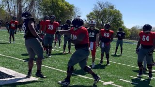 A Big Fight at Jackson State Football Practice