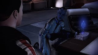 Mass Effect 3 LE. Лиара записывает Капсулу Времени