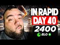 Channeling My Magnus Carlsen Rage... | Road to 2400 ELO Rapid - Day 40