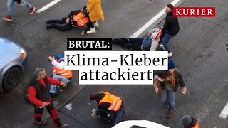 Thumbnail for A2 Eskalation: Autofahrer reißen Klima-Aktivisten von der Straße