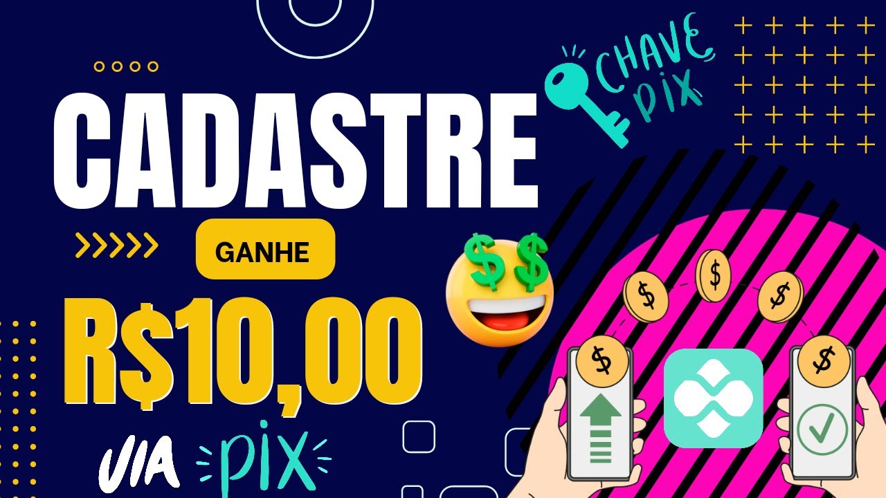 RECEBA R$10 AGORA VIA PIX | APLICATIVO PAGANDO NO CADASTRO