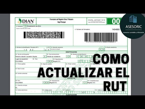 COMO ACTUALIZAR RUT