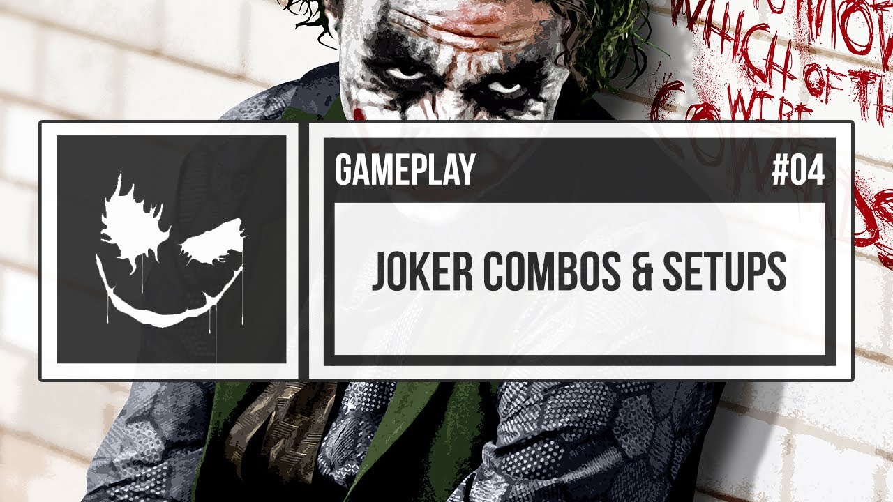 Injustice Joker Combos and Setups YouTube