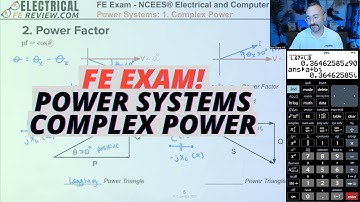 FE Power Systems Webinar Series – Ep. 1: Complex Power | FE Electrical & Computer Exam
