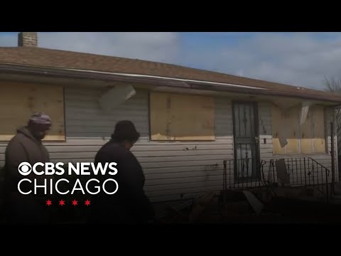 Residents survey tornado