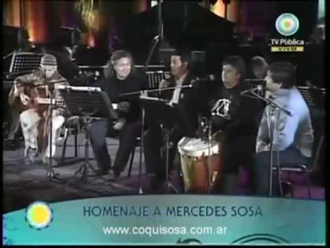 Homenaje a Mercedes Sosa: Coqui Sosa, Lucho Hoyos,...