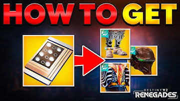 How To Get The NEW Renegades Exotics (Exotic Keycards & Armor)