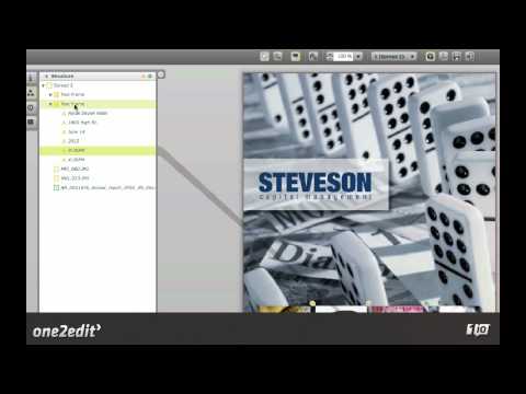 06: WYSIWYG editing of live InDesign® Documents in a Browser, using one2edit™