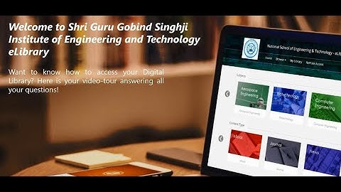 Shri Guru Gobind Singh Institute of Engineering and Technology Library by Knimbus - A Quick Tutorial