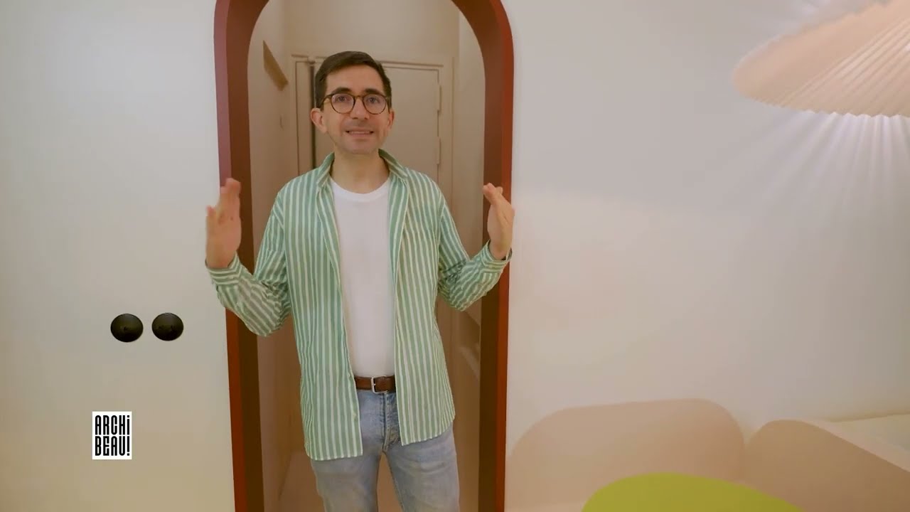 ARCHIBEAU - S2 - EP.5 - Un appartement de 30 m² sur le thème d'une Italie version pop à Paris 20