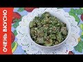 Готовим кабачки в ореховой заправке. Очень вкусно!