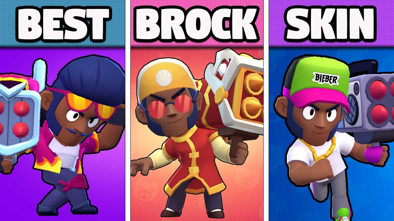 Which Skin Brocks The Most Use This Skin To Win Youtube - brawl stars skin idea brok