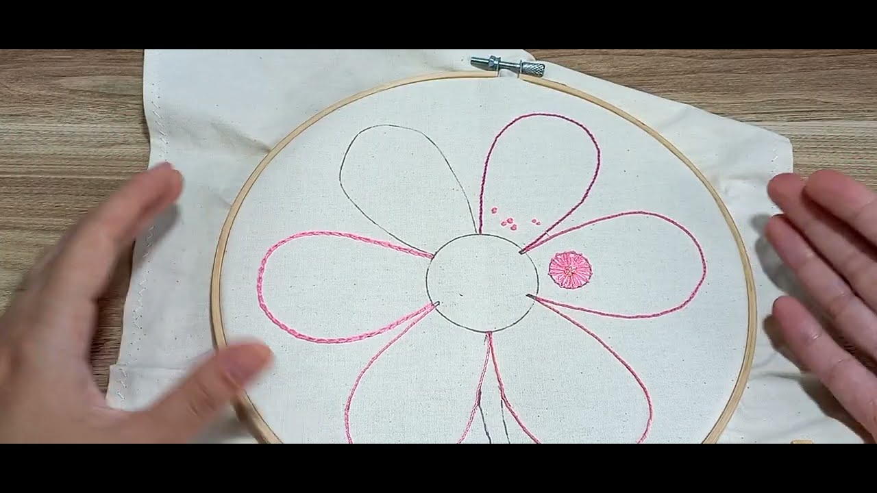 Como Fazer o Ponto Corrente | Bordado para Iniciantes – Passo a Passo
