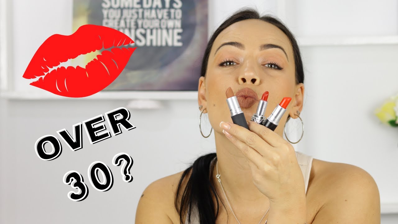 3 SIMPLE LIPSTICK TIPS WHEN YOU ARE OVER 30! 😍