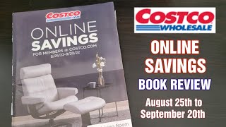 Reviewing COSTCO ONLINE Savings Coupon Book!