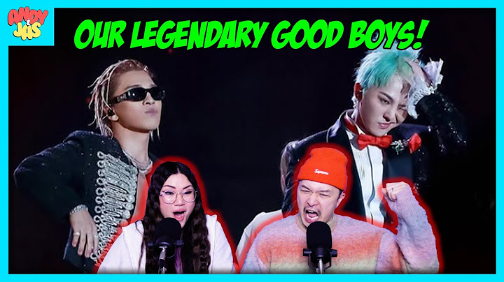 G-Dragon x Taeyang : "Power", "Home Sweet Home" "Good Boy" - Gala des Pièces Jaunes 2025 | REACTION!