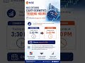 Trading Time change in NSE