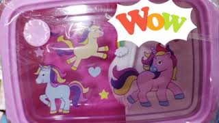 Unicorn Lunch box Pink