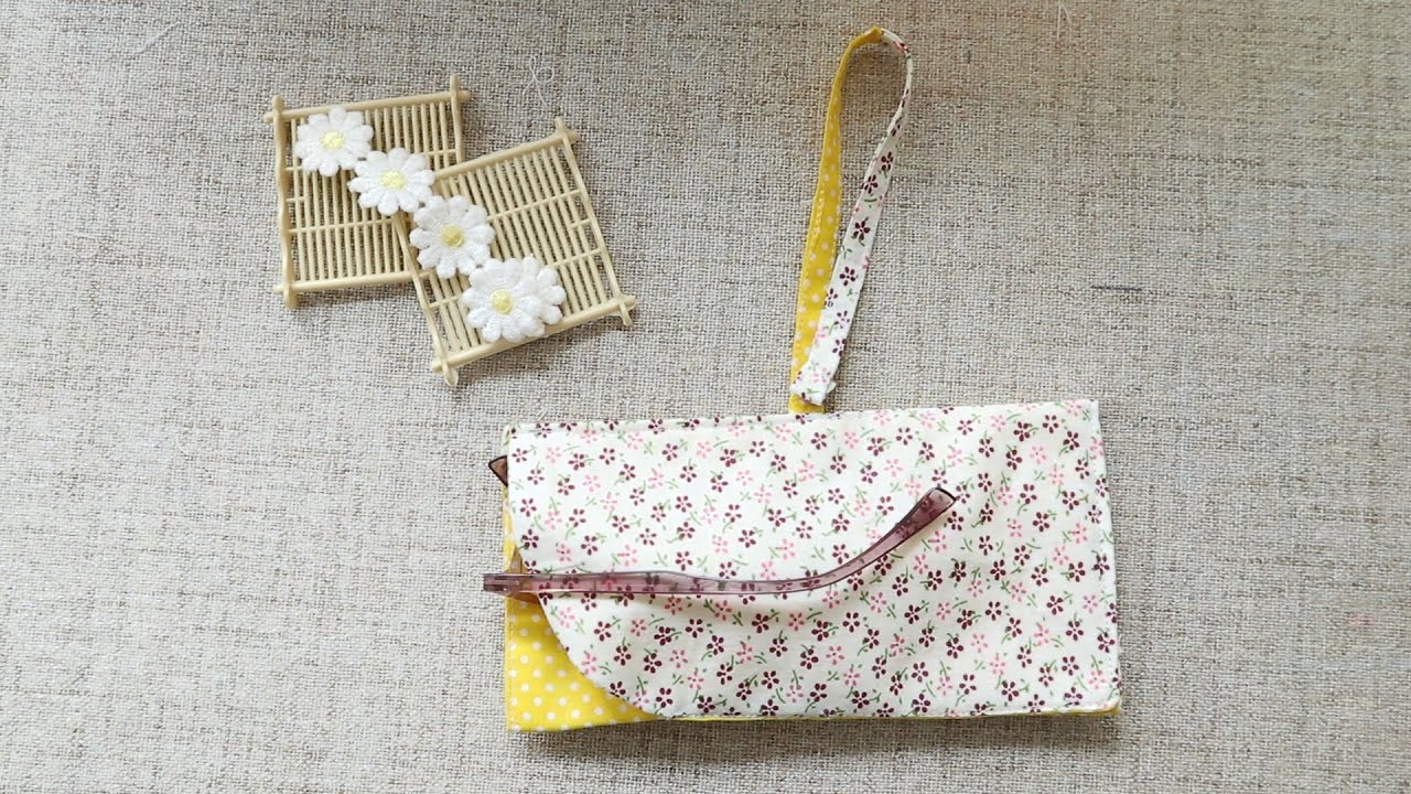 DIY Easy to make eyeglass pouch How to Sew Glasses pouch YouTube