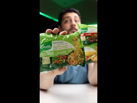 كنور عملت نودلز هل تقدر تنافس اندومى و كيلوجز