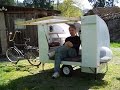 Bugout bicycle camper