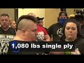 Single Ply World Record Bench Press | Jimmy Kolb | 1,080 lbs 490 kg