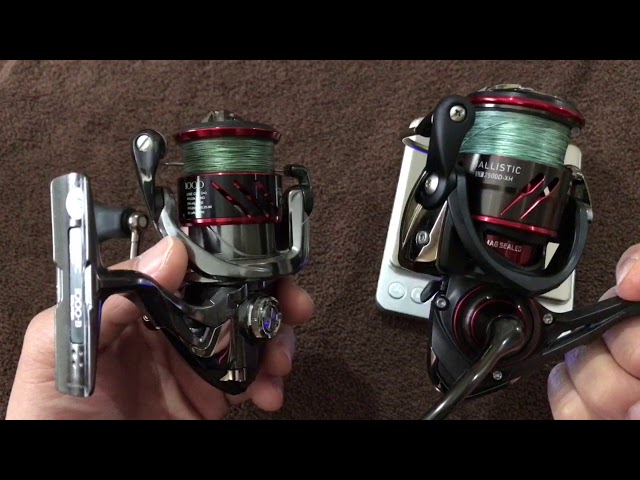 Shimano Stradic fb vs Daiwa ballistic Lt 