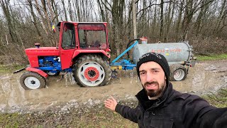 ERA SĂ RĂMÂN ÎMPOTMOLIT CU TRACTORESCU + CĂRĂM GUNOIUL DE LA ANIMALE 