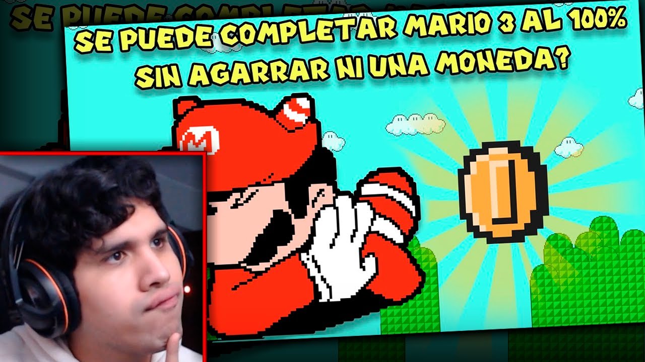 TDYU ¿ENVIDIOSO? sobre el RETO de MARIO 3 SIN MONEDAS al 100%
