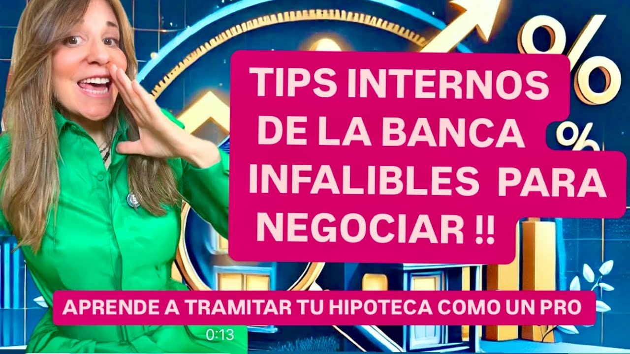 APRENDE A NEGOCIAR TU HIPOTECA COMO UN PRO ⭐️⭐️⭐️⭐️⭐️