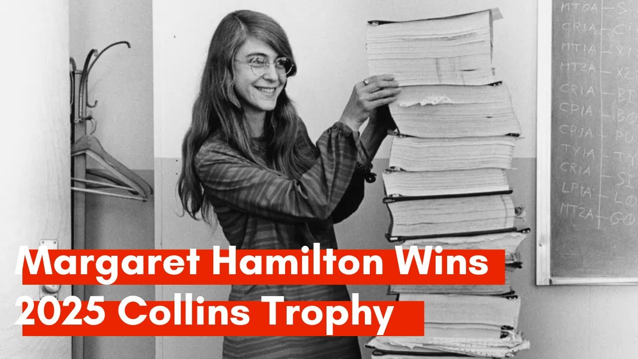 Margaret Hamilton - 2025 Michael Collins Trophy Winner