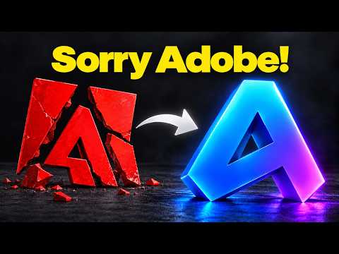Adobe is Freaking Out (Claude Cloned Everything for Free)