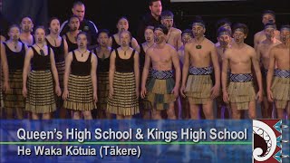 Queen’s High School & Kings High School - He Waka Kōtuia (Tākere) Otago Polyfest 2018